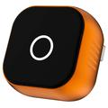 CP031-1 2-in-1 draadloze CarPlay- en Android Auto-adapter - Oranje / Zwart