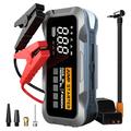 CY97 Starthulp voor auto’s met luchtcompressor, USB-A/USB-C-powerbank - 10000mAh