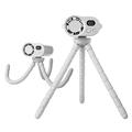 CYKE F28 mini-koelventilator met flexibele octopuspootjes - wit