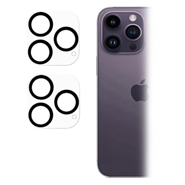 iPhone 14 Pro/14 Pro Max Cameralens Gehard Glas Beschermer - 2 St.