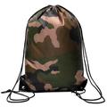 Camouflage rugzak / sporttas met koord