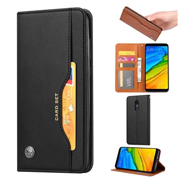 Card Set Serie OnePlus 6T Wallet Case - Zwart