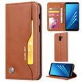 Card Set Serie Samsung Galaxy A8 (2018) Wallet Case - Bruin