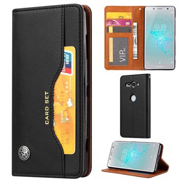 Card Set Serie Sony Xperia XZ2 Compact Wallet Case