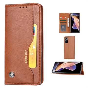 Card Set Serie Xiaomi Redmi Note 11 Pro/Note 11 Pro+ Wallet Case - Bruin