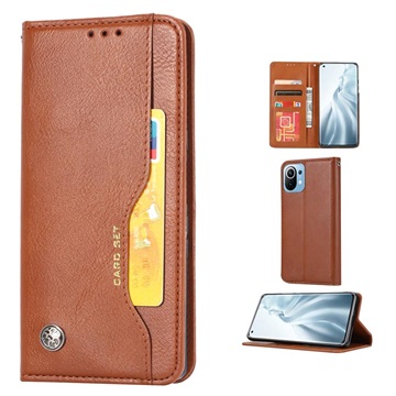 Card Set Series Xiaomi Mi 11 Lite 5G Wallet Case - Bruin