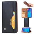 Card Set Huawei P30 Pro Wallet Case - Zwart