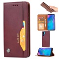 Card Set Huawei P30 Pro Wallet Case - Wijnrood