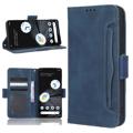 Cardholder Series Google Pixel 7 Pro Portemonnee Hoesje - Blauw