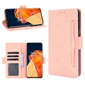 Cardholder Series OnePlus 9 Pro Portemonnee Hoesje - Roze
