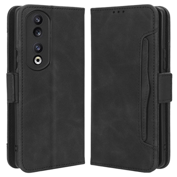 Honor 90 Cardholder Series Portemonnee Hoesje - Zwart