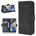 Cardholder Series Motorola Moto G22 Portemonnee Hoesje - Zwart 