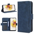 Cardholder Series Motorola Moto G73 Portemonnee Hoesje - Blauw