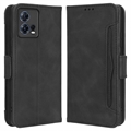 Cardholder Series Motorola Moto S30 Pro/Edge 30 Fusion Portemonnee Hoesje - Zwart