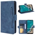 Cardholder Series Nokia G50 Portemonnee Hoesje - Blauw