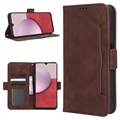 Cardholder Series Samsung Galaxy A14/A14 5G Portemonnee Hoesje - Bruin