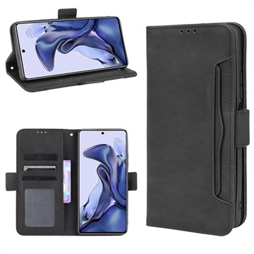 Cardholder Series Xiaomi 11T/11T Pro Portemonnee Hoesje - Zwart 