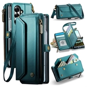 Samsung Galaxy Z Fold8 Ultra CaseMe C36 RFID-blokkerende portemonneehoes - Groen