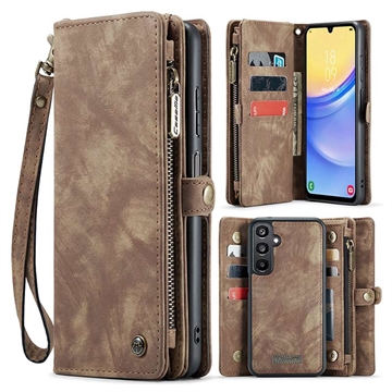 Samsung Galaxy A16 5G Caseme 008 2-in-1 Multifunctionele portemonneehoes - Bruin