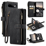 Google Pixel 11/11 Pro Caseme C30 Multifunctioneel Portemonnee Hoesje - Zwart