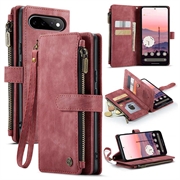 Google Pixel 11/11 Pro Caseme C30 Multifunctionele Portemonnee Hoesje - Rood