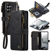 Samsung Galaxy Z Fold8 Ultra Caseme C30 Multifunctioneel Portemonnee Hoesje - Zwart