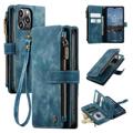 Caseme C30 Multifunctionele iPhone 14 Pro Portemonnee Hoesje - Blauw