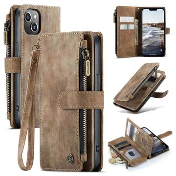 Caseme C30 Multifunctionele iPhone 14 Portemonnee Hoesje - Bruin