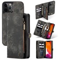 Caseme Multifunctionele Iphone 12 Pro Max Portemonnee Hoesje - Zwart