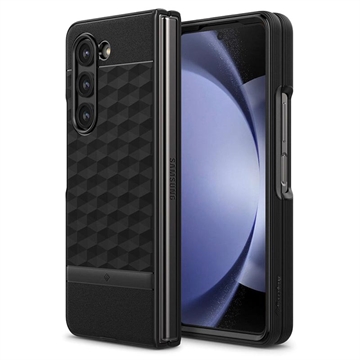 Samsung Galaxy Z Fold5 Caseology Parallax Hybride Hoesje - Zwart