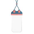 Kattenoren universele waterdichte hoes - 7"