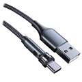 Oplaadkabel met Roterende Magnetische Connector - 2m, USB-C