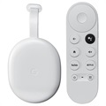 Chromecast met Google TV (2020) en Spraakafstandsbediening (Geopende verpakking - Bevredigend) - Wit