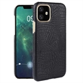 iPhone 11 Bekleed Plastic Hoesje - Krokodil