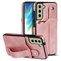 Samsung Galaxy S21 FE 5G Bekleed Hoesje met RFID