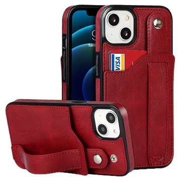 iPhone 13 Mini Bekleed Hoesje met RFID - Rood