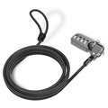 Compulocks Cl37rl Laptop Veiligheidskabel met 4-Cijferige Schaal