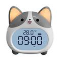 Corgi-hond LED-wekker met nachtlampje