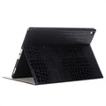 iPad Air Folio Tas - Crocodile - Zwart