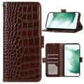 Crocodile Series Motorola Moto S30 Pro Wallet Leren Hoesje met RFID