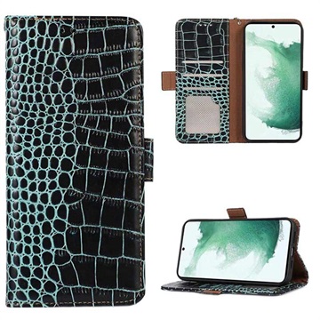 Crocodile Series Samsung Galaxy A53 5G Wallet Leren Hoesje met RFID