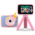 Schattige kindercamera met statief AC10 - Roze