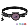 Apple AirTag Schattig Siliconen Hoesje met Reflecterende Halsband voor Huisdieren en Stickers