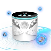 D801 Ultrasone ongedierteverjager met instelbare frequentie - Wit