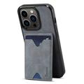 Denior Kaarthouder Standaard iPhone 14 Pro TPU Hoesje