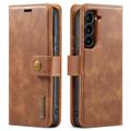 DG.Ming Samsung Galaxy S23+ 5G Onzichtbare Leren Portemonnee Hoesje