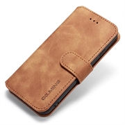 iPhone 7/8/SE (2020)/SE (2022) DG.MING Retro Portemonnee Hoesje - Bruin