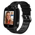 DH10 GPS/4G smartwatch voor kinderen met SOS-functie - Zwart