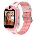 DH10 Kinderen GPS/4G Smartwatch met SOS - Roze