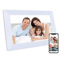 DPF-1008Y 10.1" digitale fotolijst met touchscreen - wit